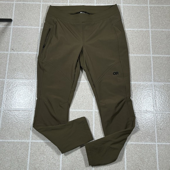 Outdoor Research Pants - Outdoor Research OR Women's Olive Methow Pants Fleece Lined Outdoor Active M